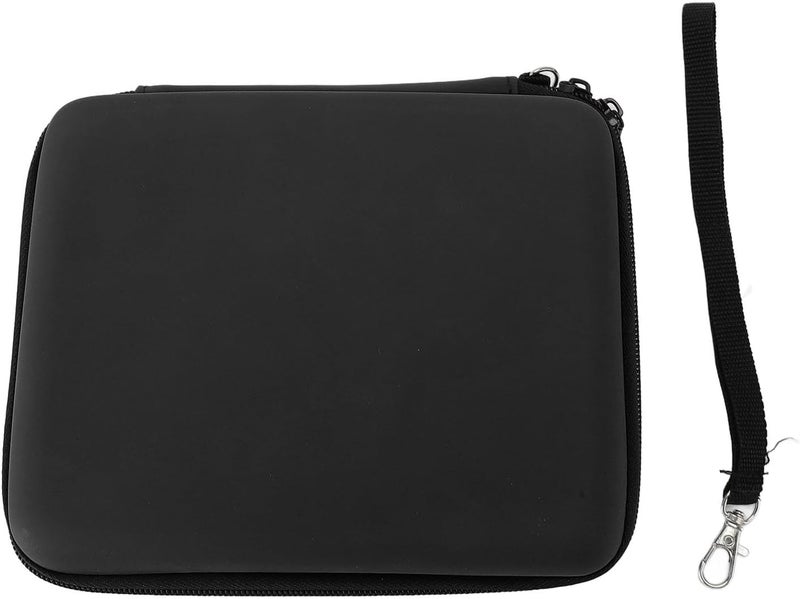 CHICIRIS Carrying Case for 2DS with 8 Game Card Holders Protective Hard Shell Travel Carrying Case Pouch for Console Accessories Shockproof Dust Proof (Black) - Image 1
